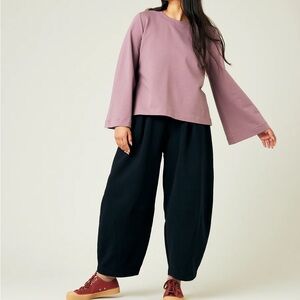 Beyond Nine Daisy Trousers Black Jersey Size S